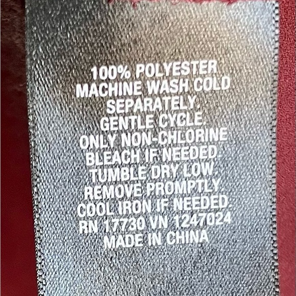 Maroon Mossimo tunic top. Size XXL. - Picture 6 of 6